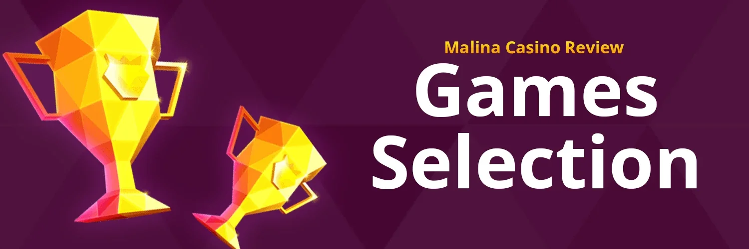 Malina Casino j&aacute;t&eacute;kk&iacute;n&aacute;lat &ndash; nyerőg&eacute;pek, asztali j&aacute;t&eacute;kok &eacute;s &eacute;lő szekci&oacute;